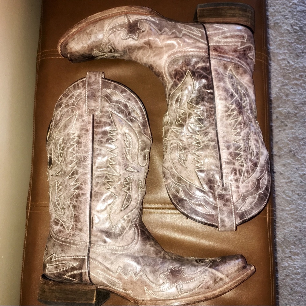 RARE Limited Ed Corral Cowboy Boots Firebird Men11